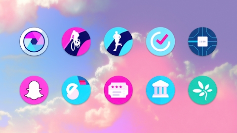 Unicorn Roundies - Free Launcher Theme Mod Apk
