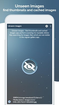 Download Unseen images - find thumbnails and cached images Mod Apk