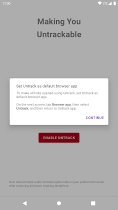 Download Untrack: Stop Link Tracking Mod Apk