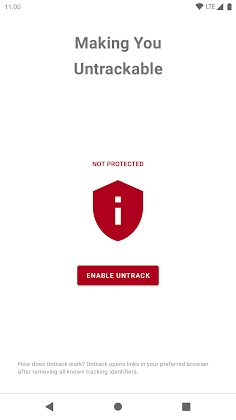 Untrack: Stop Link Tracking Mod Apk