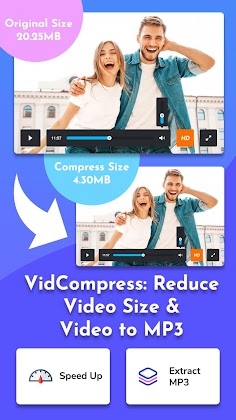 VidCompress: Reduce Video Size & Video to MP3 Mod Apk