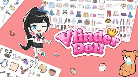 Vlinder Doll: Dress up games Mod Apk