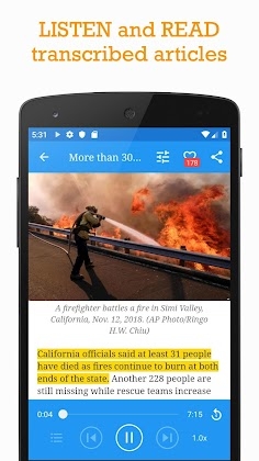 Download VOA Learning English - Practice listening everyday Mod Apk