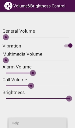Download Volume & Brightness Control Mod Apk