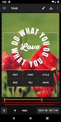 Download Vont - Text on Videos Mod Apk