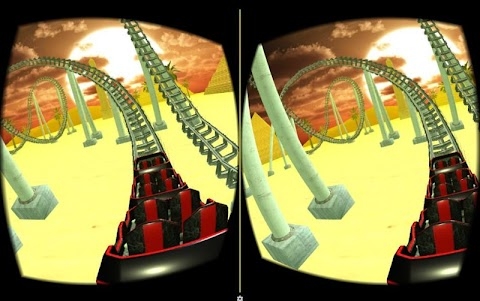 Download VR Desert Roller Coaster Egypt Mod Apk