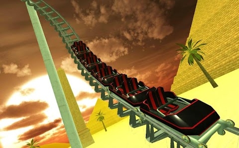 VR Desert Roller Coaster Egypt Mod Apk