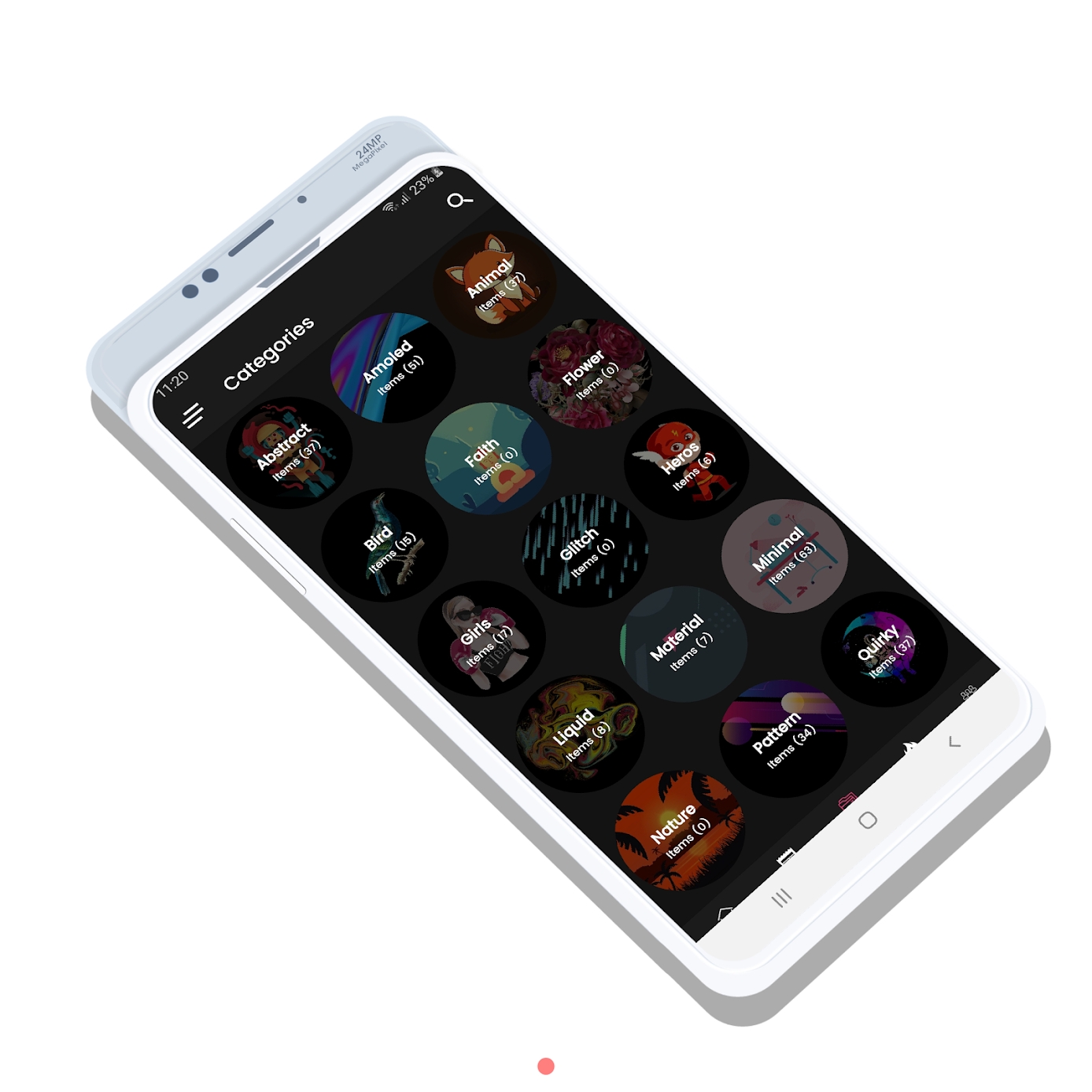 Download WallBank [Vector Based Wallpapers] Mod Apk