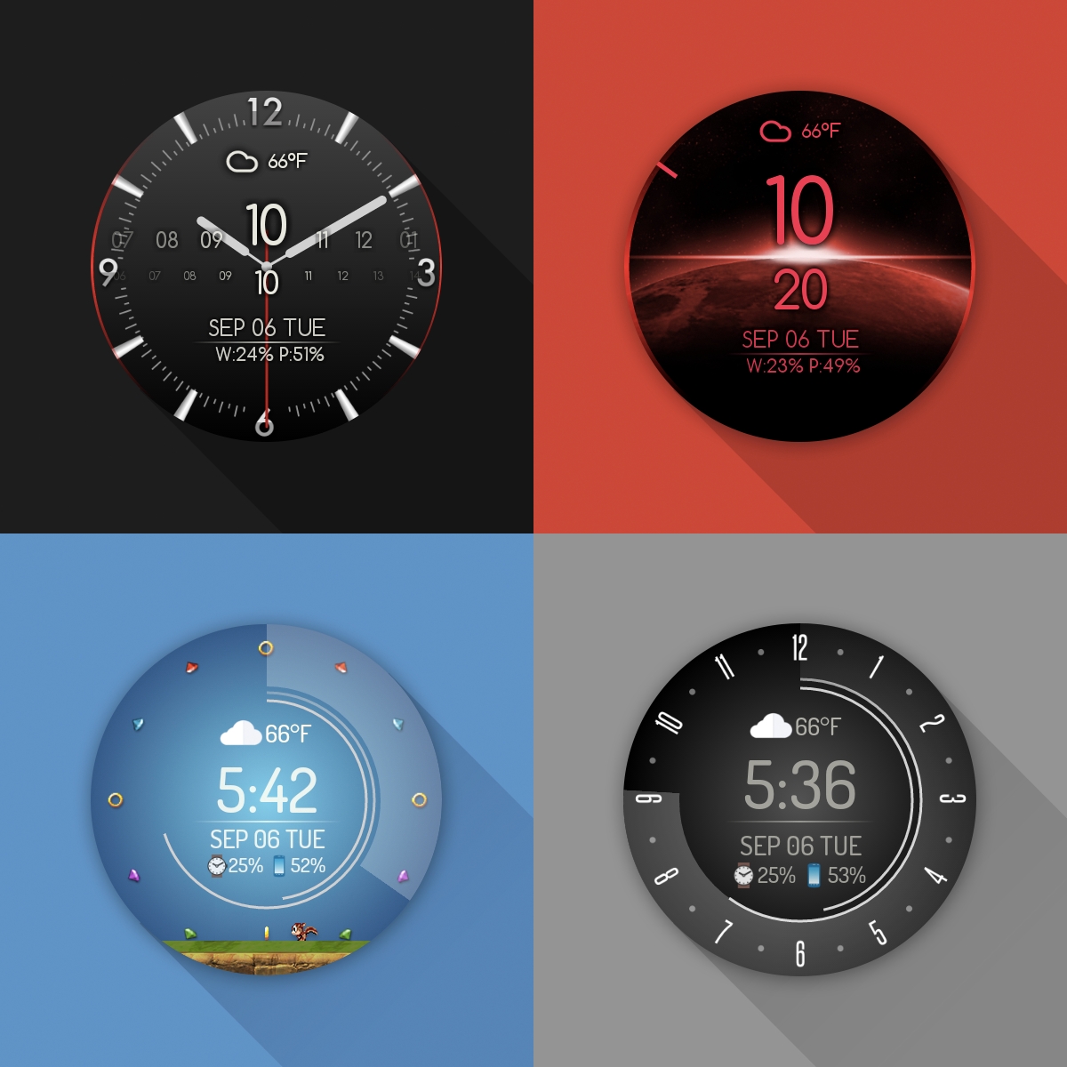 Download Watch Face - Minimal & Elegant for Android Wear OS Mod Apk
