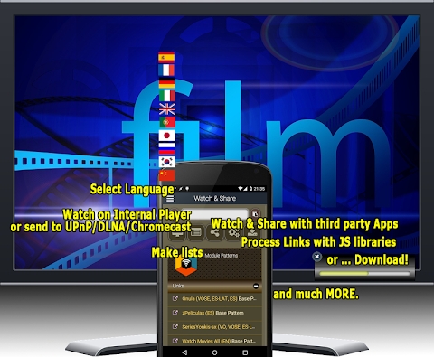 Watch & Share - Cast Streaming Mod Apk