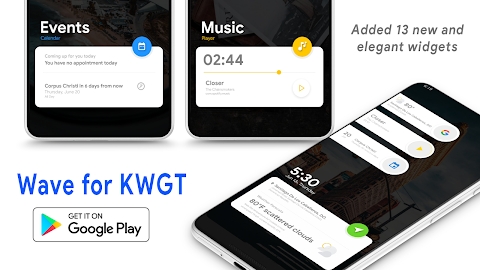 Wave KWGT Mod Apk