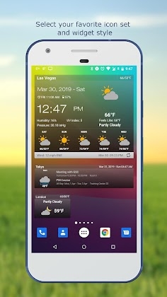 Download Weather & Clock Widget for Android Mod Apk