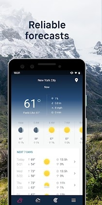 Download WeatherPro: Forecast, Radar & Widgets Mod Apk