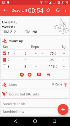 Download Wendler 5/3/1 log Mod Apk