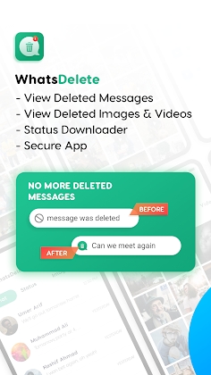 WhatsDelete: Recover Deleted Messages & Photos Mod Apk