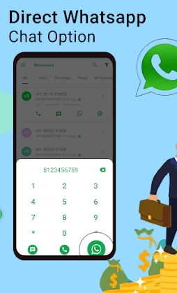 Download WhatsSave: Auto Save Number, Export WhatsApp Cont. Mod Apk