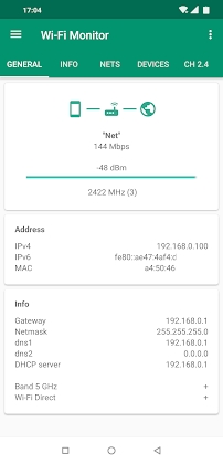 Wi-Fi Monitor+ Mod Apk