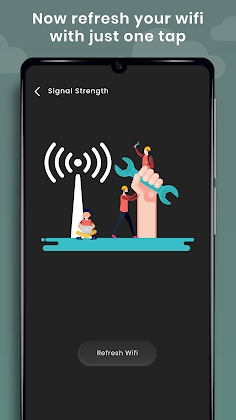 Download Wifi Refresh With Wifi Signal Strength Mod Apk