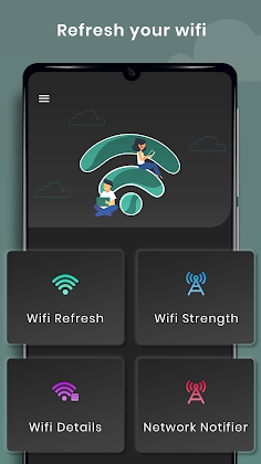 Wifi Refresh With Wifi Signal Strength Mod Apk