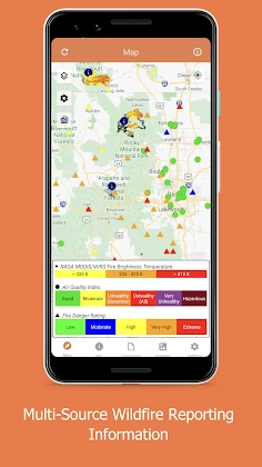 Wildfire - Fire Map Info Mod Apk