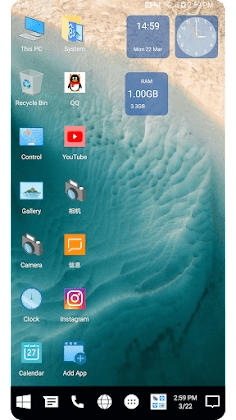Winner Computer Launcher Mod Apk