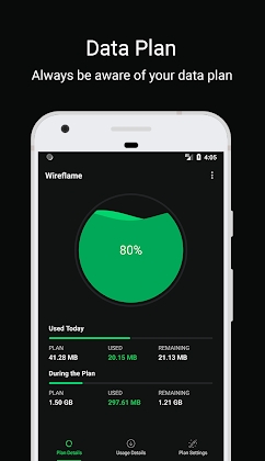 Wireflame - Data Usage Monitor, Data Manager Mod Apk