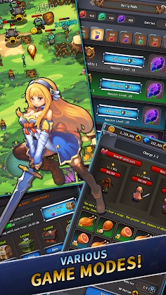 Download Wonder Knights : Nonstop Action Shmup RPG Mod Apk