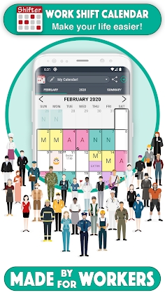 Work Shift Calendar Mod Apk