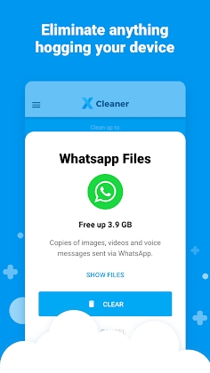 Download X Cleaner for Android: Broom Sweeper & Booster App Mod Apk