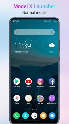 X Launcher - Model x launcher Mod Apk