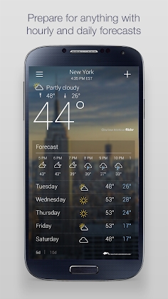 Download Yahoo Weather Mod Apk