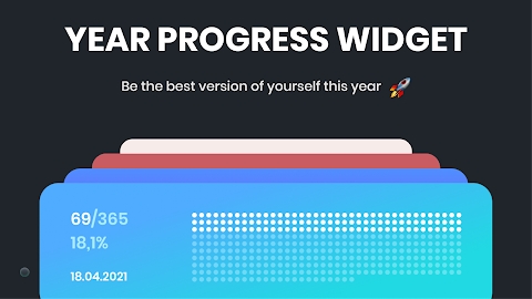 Year Progress - Motivation for the whole year Mod Apk