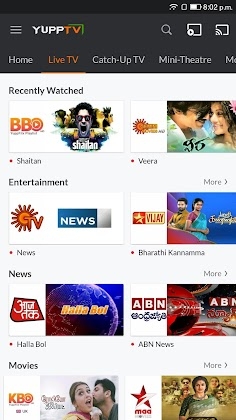 Download YuppTV - LiveTV, Shows, Movies Mod Apk
