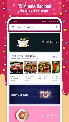 15 Minutes Recipes Apk