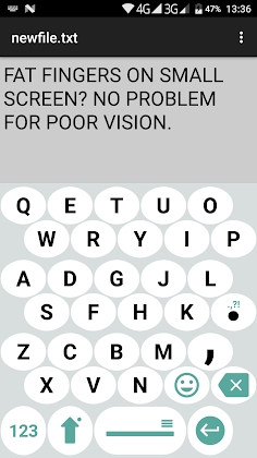 1C Big Keyboard Apk