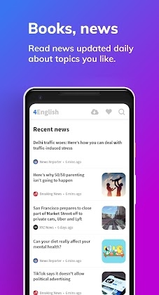 4English - Learn English Daily Apk