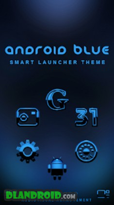A-BLUE Smart Launcher Theme Apk Full A-BLUE Smart Launcher Theme Apk Full