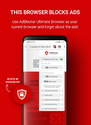 AdBlocker Ultimate Browser Mod Apk 1.1073 Unlocked