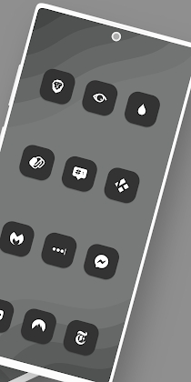 Adaptive Dark - Icon Pack Apk