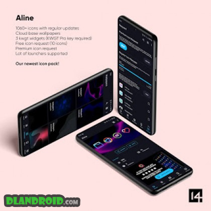 Aline Icon Pack - linear icons Apk