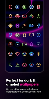 Aline: bold linear icon pack Apk