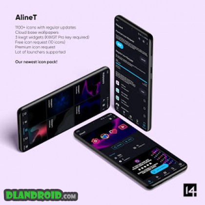 AlineT Icon Pack - linear icons Apk