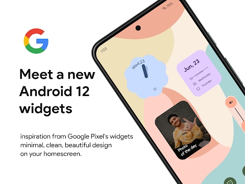 Android 12 U for kwgt Apk Full