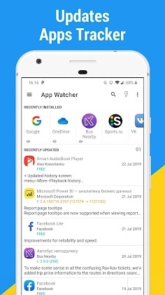 App Watcher: Check Update Apk Full
