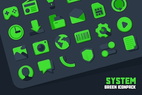 Atom Green IconPack Mod Apk 1.0 Patched