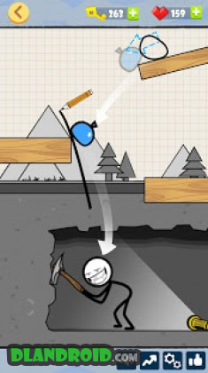 Bad Luck Stickman- Addictive draw line casual game Apk Mod Bad Luck Stickman- Addictive draw line casual game Apk Mod