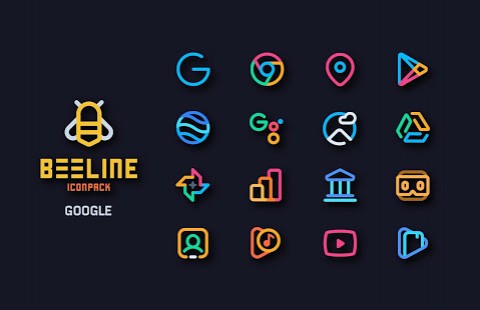 BeeLine Icon Pack Apk