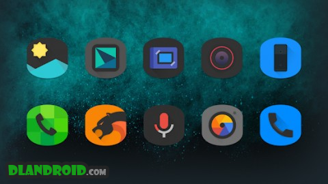 Black Cylinder – Icon Pack 12.1 final Apk Full Paid latest