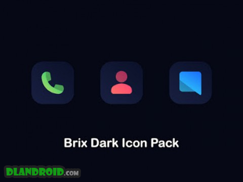 Brix Dark Icon Pack Apk Full