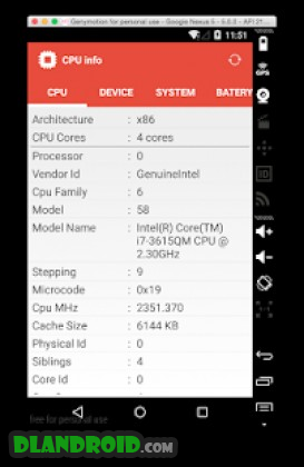 CPU info - cpu z Apk